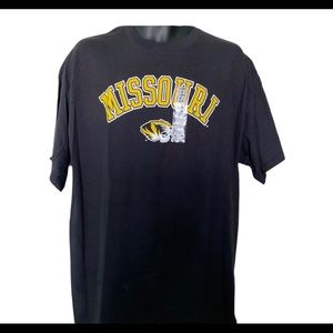 Missouri College XL Tigers Sports Tee New